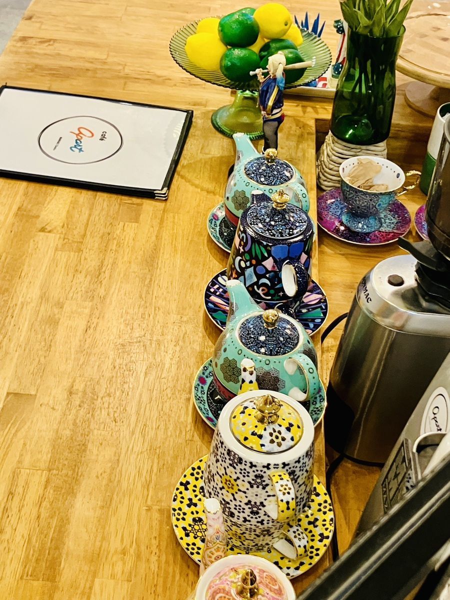 cafe apart counter